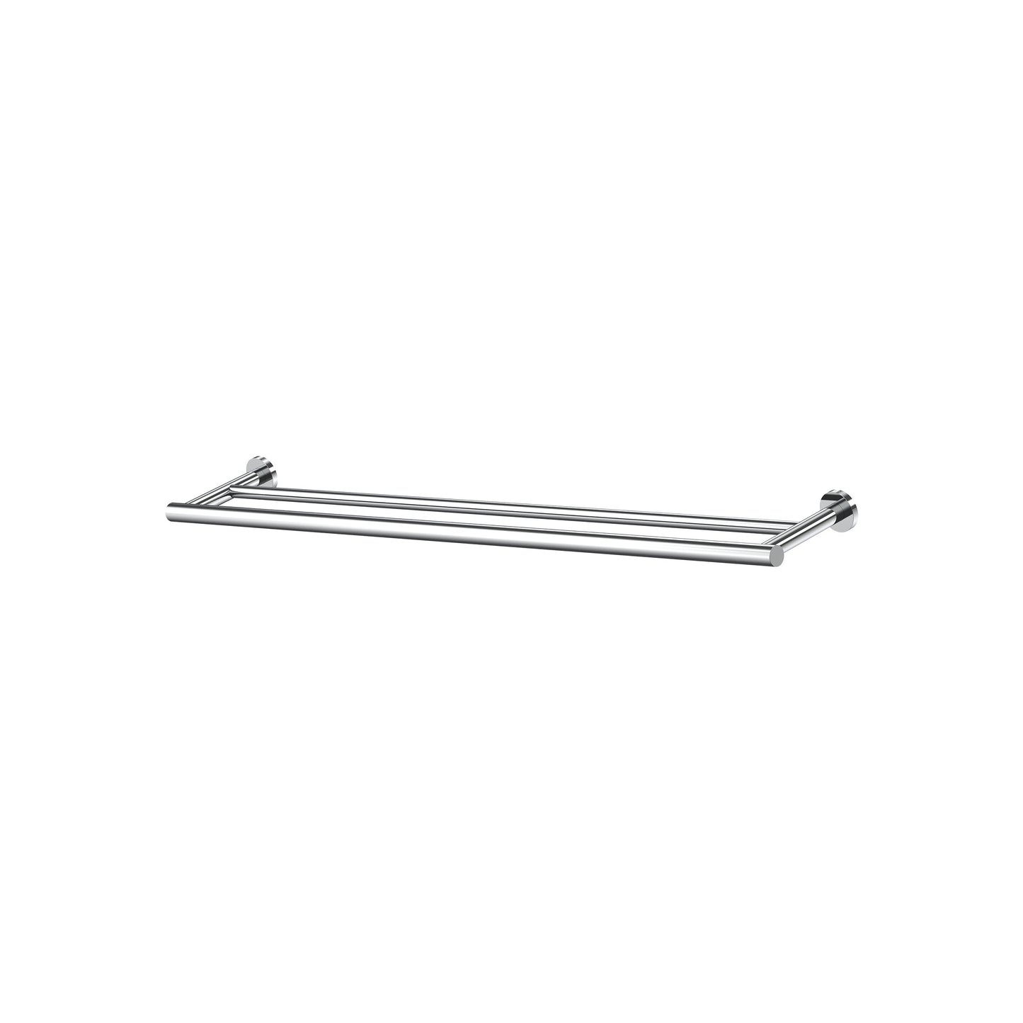Argia Double Towel Rail 800 - Chrome