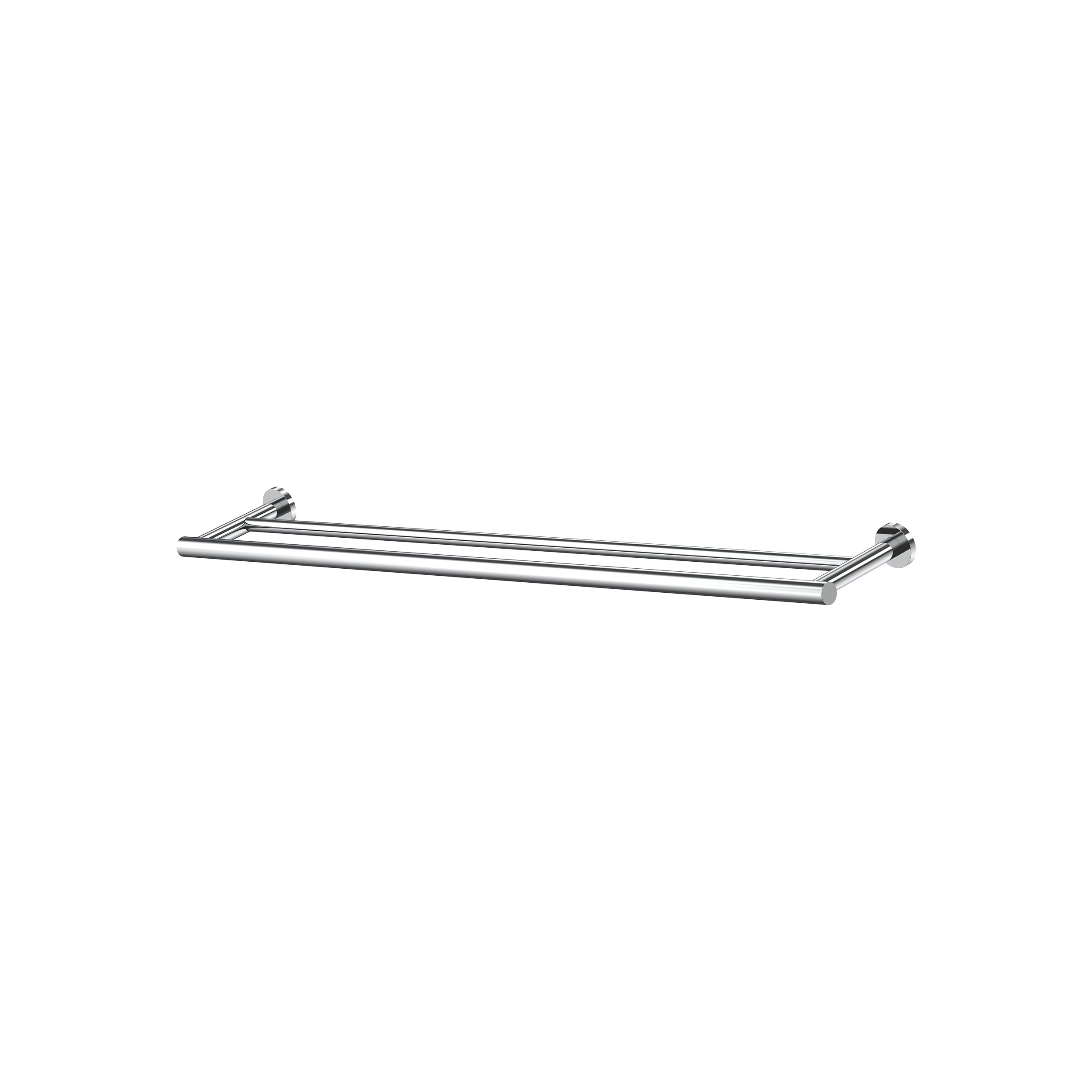 Argia Double Towel Rail 800 - Chrome