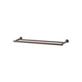 Argia Double Towel Rail 800 - Chocolate Bronze