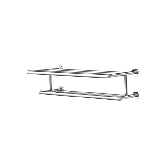 Lucent Designs Argia Towel Rack — Chrome, Brass, Towel Rings, Racks & Ladders, Round