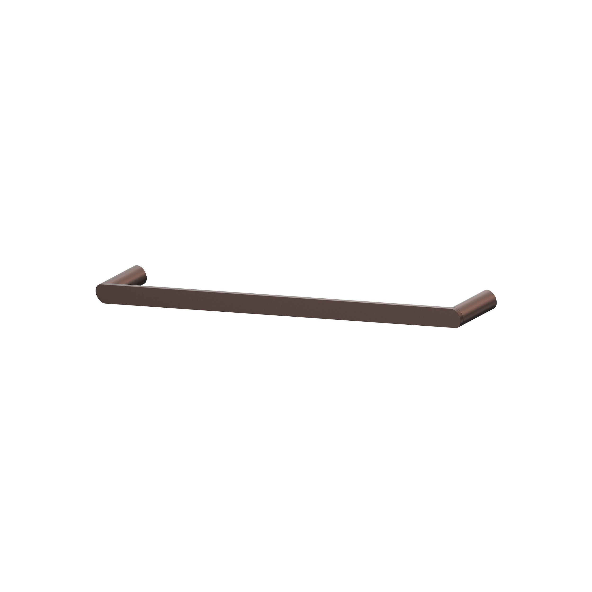 Cahya Single Towel Rail 600 - Chocolate Bronze