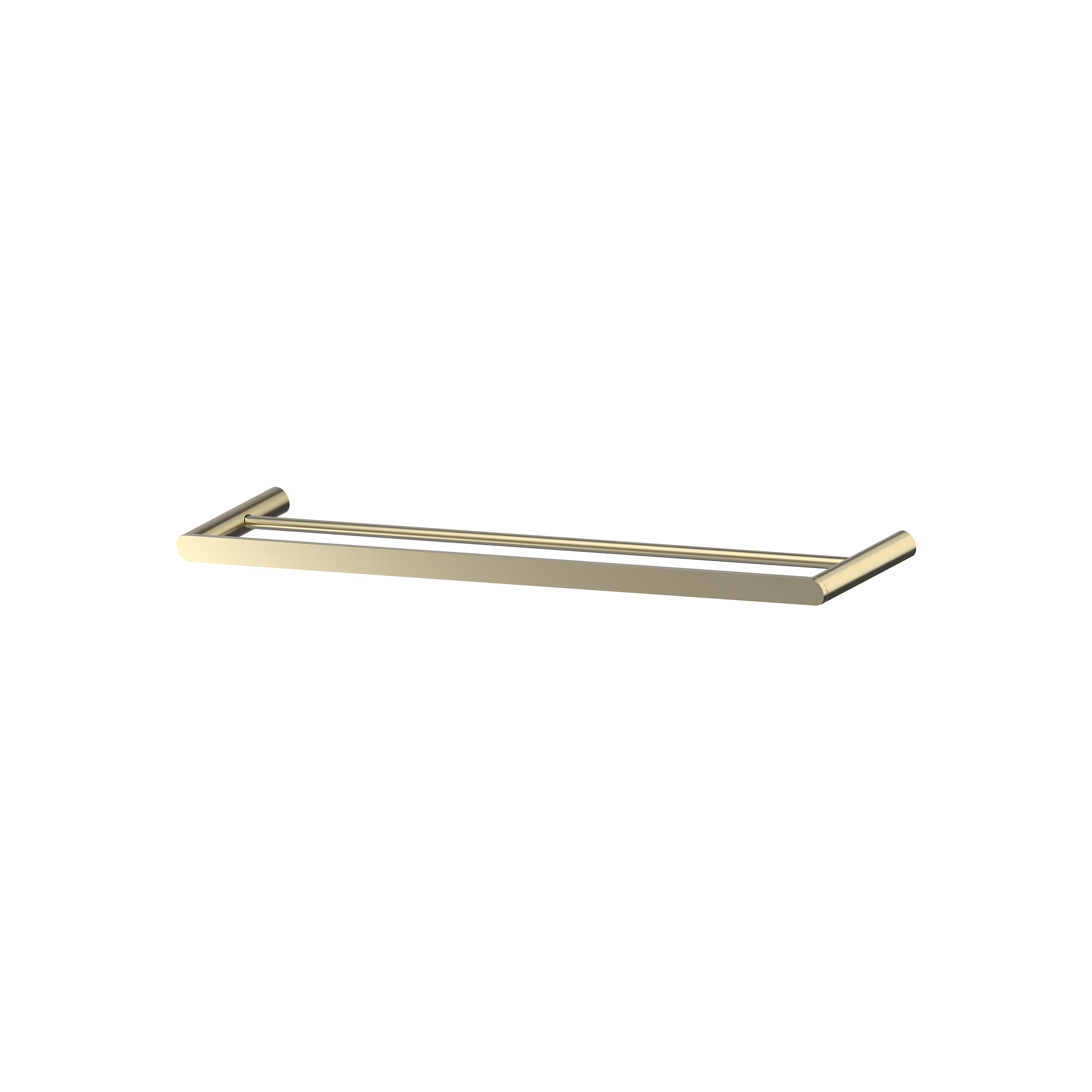 Cahya Double Towel Rail 800 - Brushed Gold [PVD]