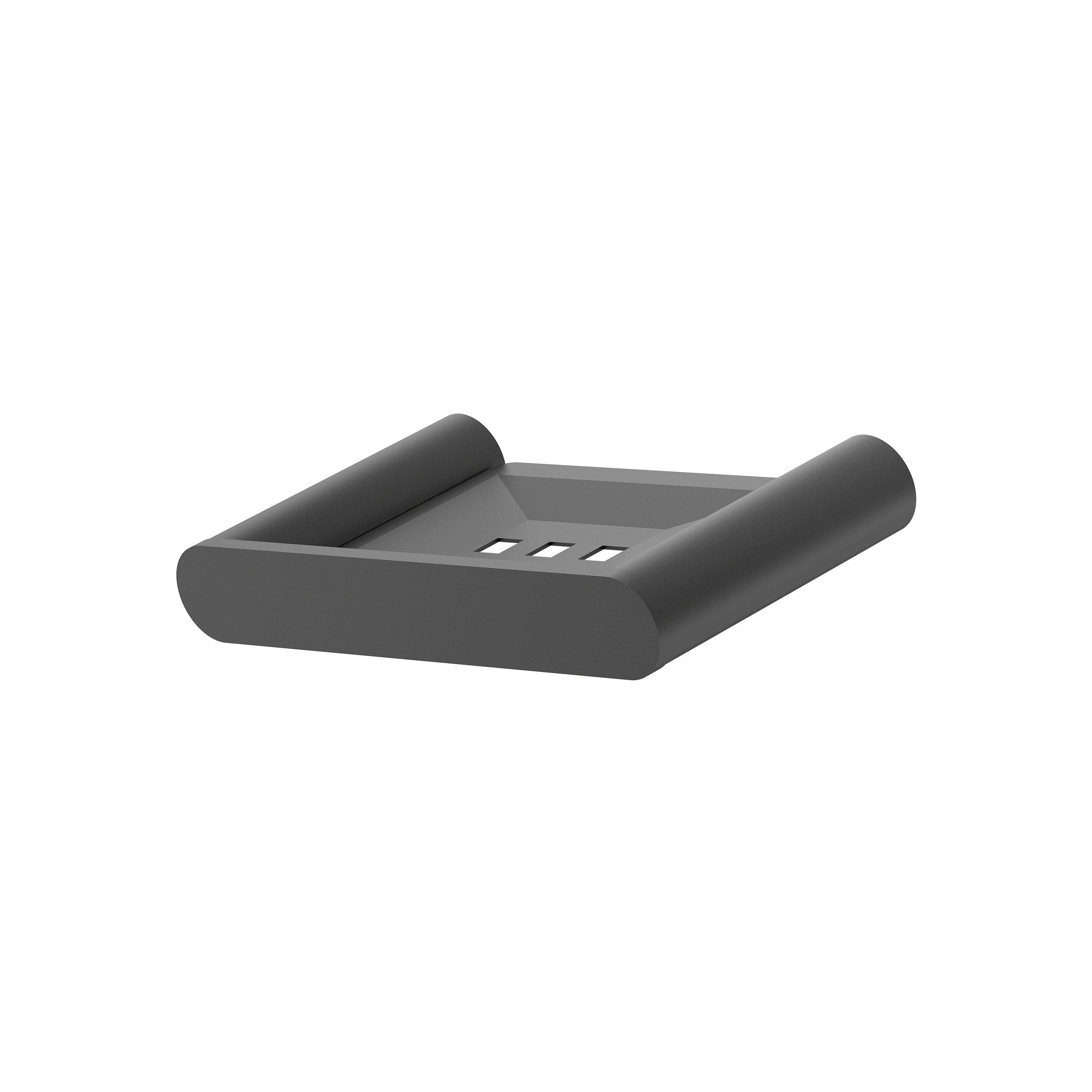 Cahya Soap Holder - Matte Black [Electroplated]