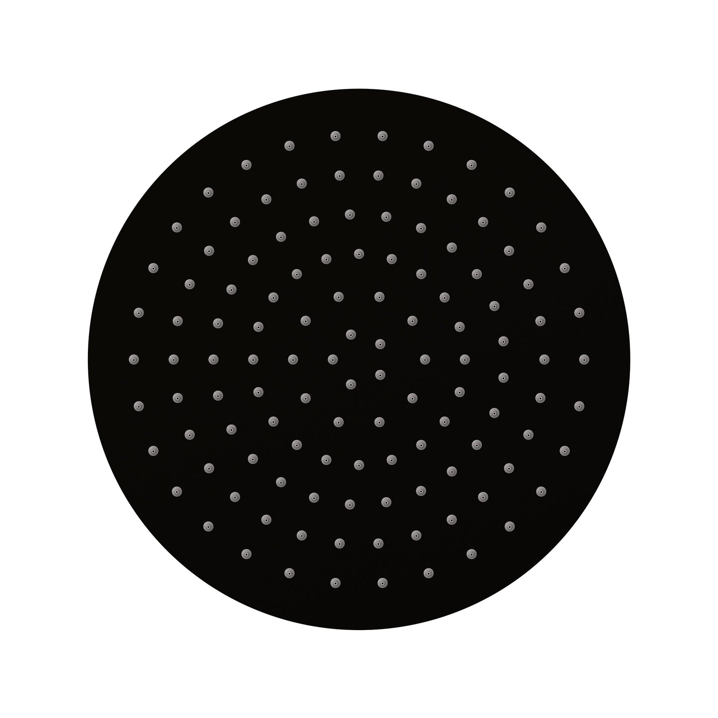 Elanna Rain Shower Head 300 Round - Matte Black [Electroplated]