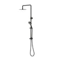Elanna Combination Shower Set with Squareline Arm - Matte Black [Electroplated]