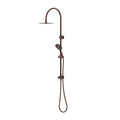 Elanna Combination Shower Set with Gooseneck Arm - Chocolate Bronze