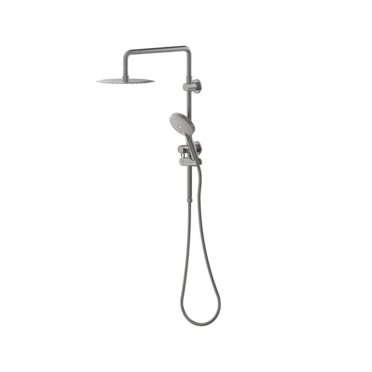 Elanna Half Rail Hand Shower With Diverter - Gun Metal [PVD]