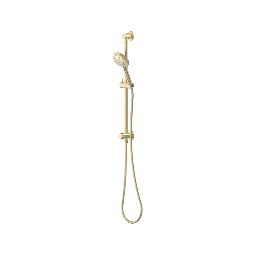Elanna Diverter Rail Hand Shower Bottom Inlet Top Outlet - Brushed Gold [PVD]