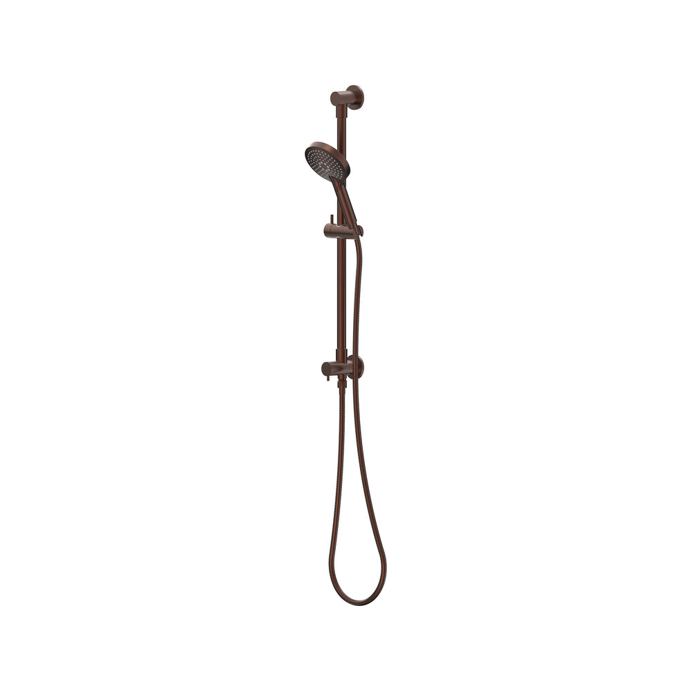 Elanna Diverter Rail Hand Shower Bottom Inlet Top Outlet - Chocolate Bronze
