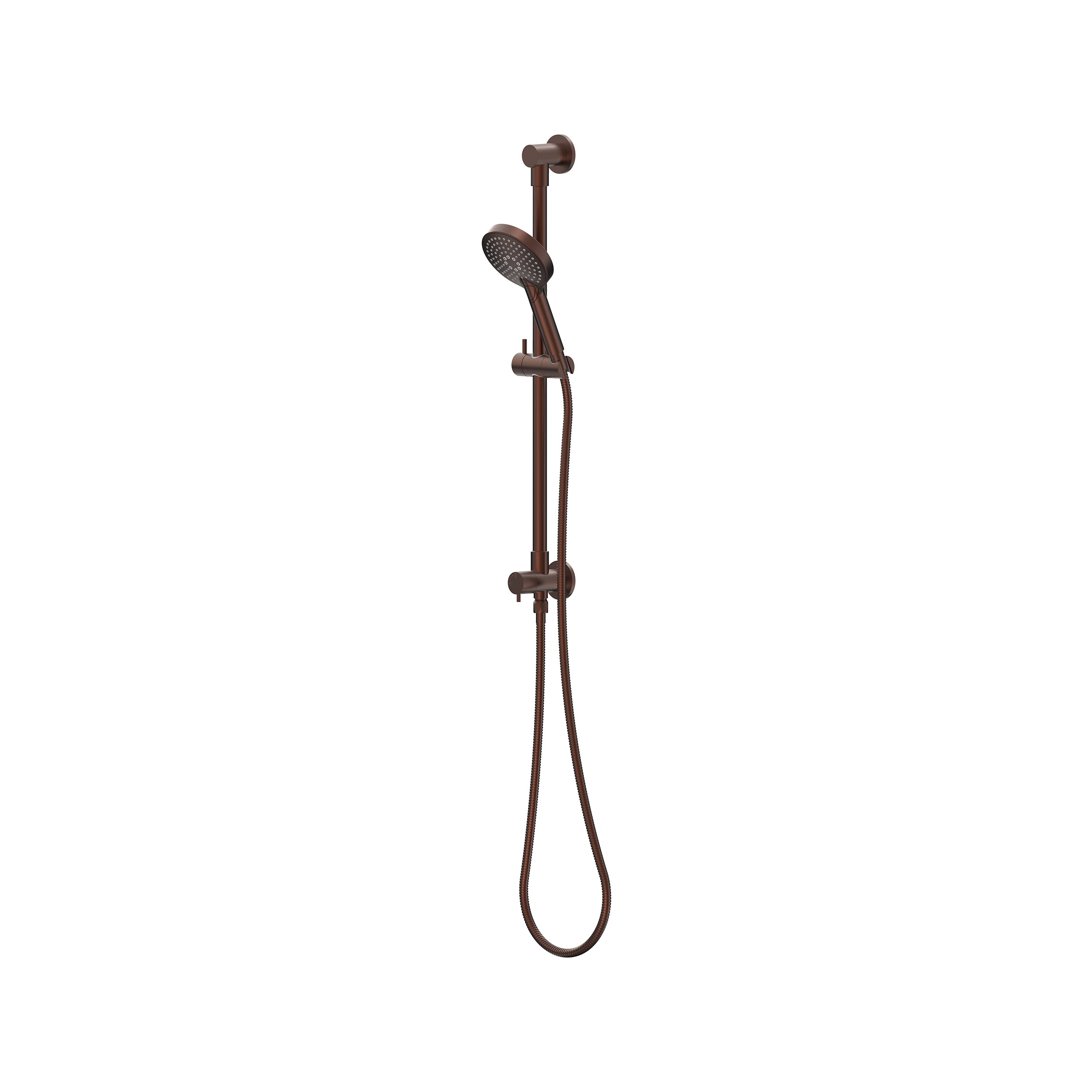 Elanna Diverter Rail Hand Shower Bottom Inlet Top Outlet - Chocolate Bronze