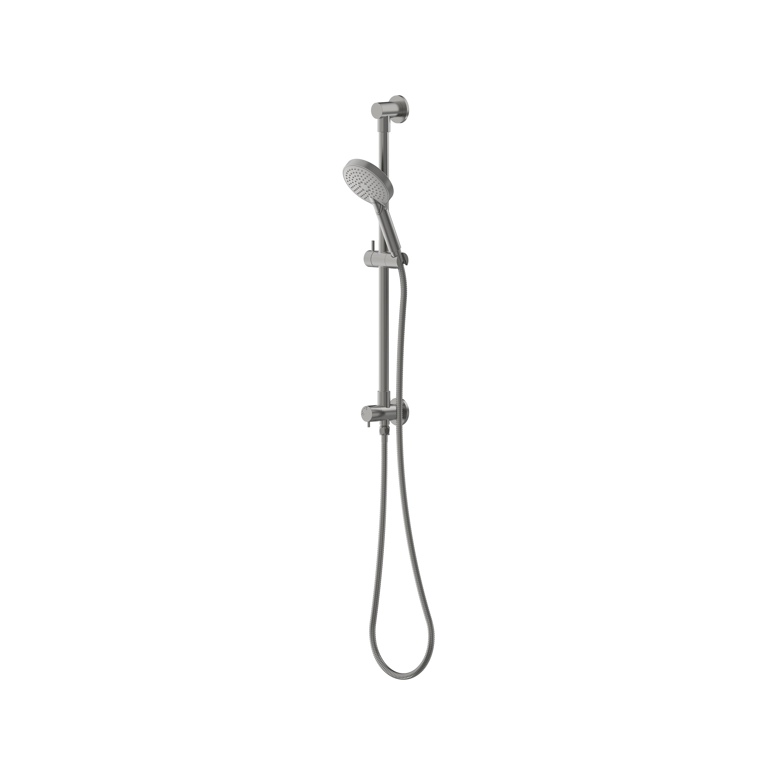 Elanna Diverter Rail Hand Shower Bottom Inlet Top Outlet - Gun Metal [PVD]