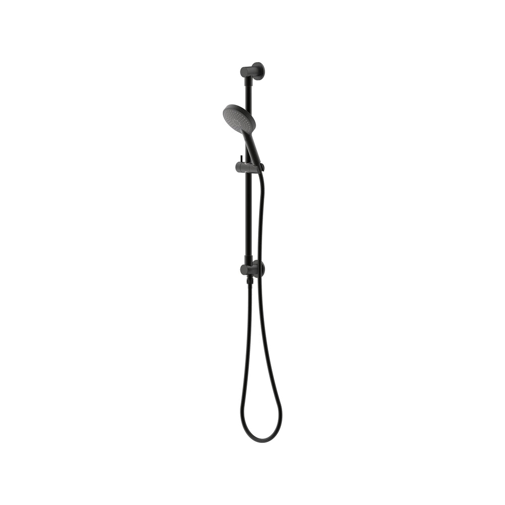 Elanna Rail Hand Shower Top Inlet - Matte Black [Electroplated]