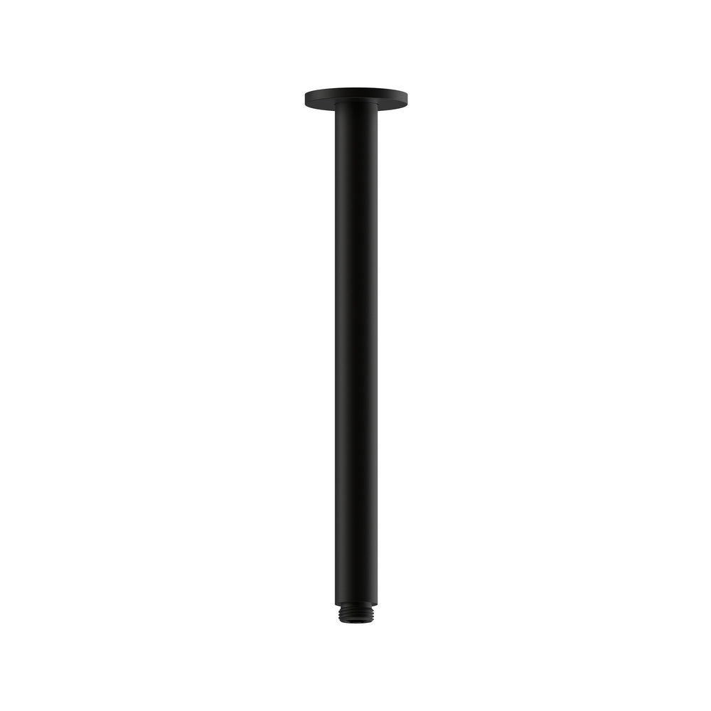 Elanna Ceiling Arm 300 - Matte Black [Electroplated]