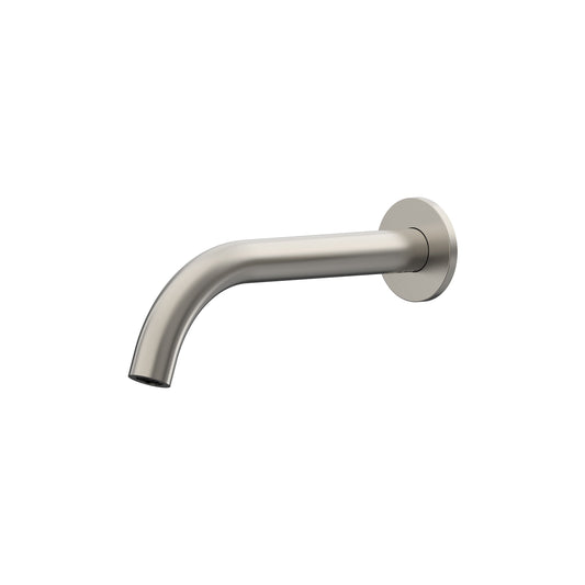 Leggero Wall Basin/Bath 220 Curved Spout Lead Free - Matte Black [Electroplated]