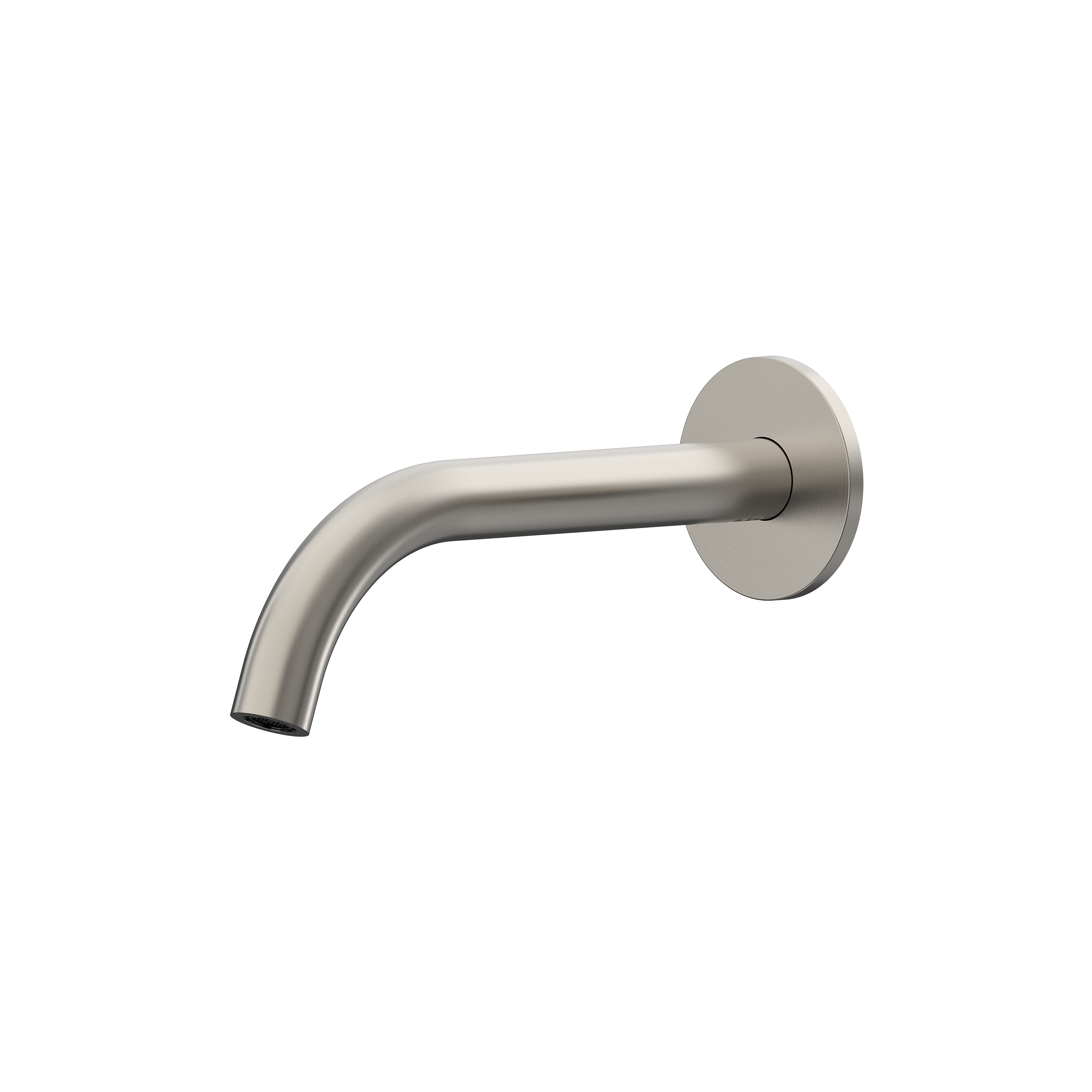 Argia Wall Basin/Bath 220 Curved Spout - Brushed Nickel [PVD]