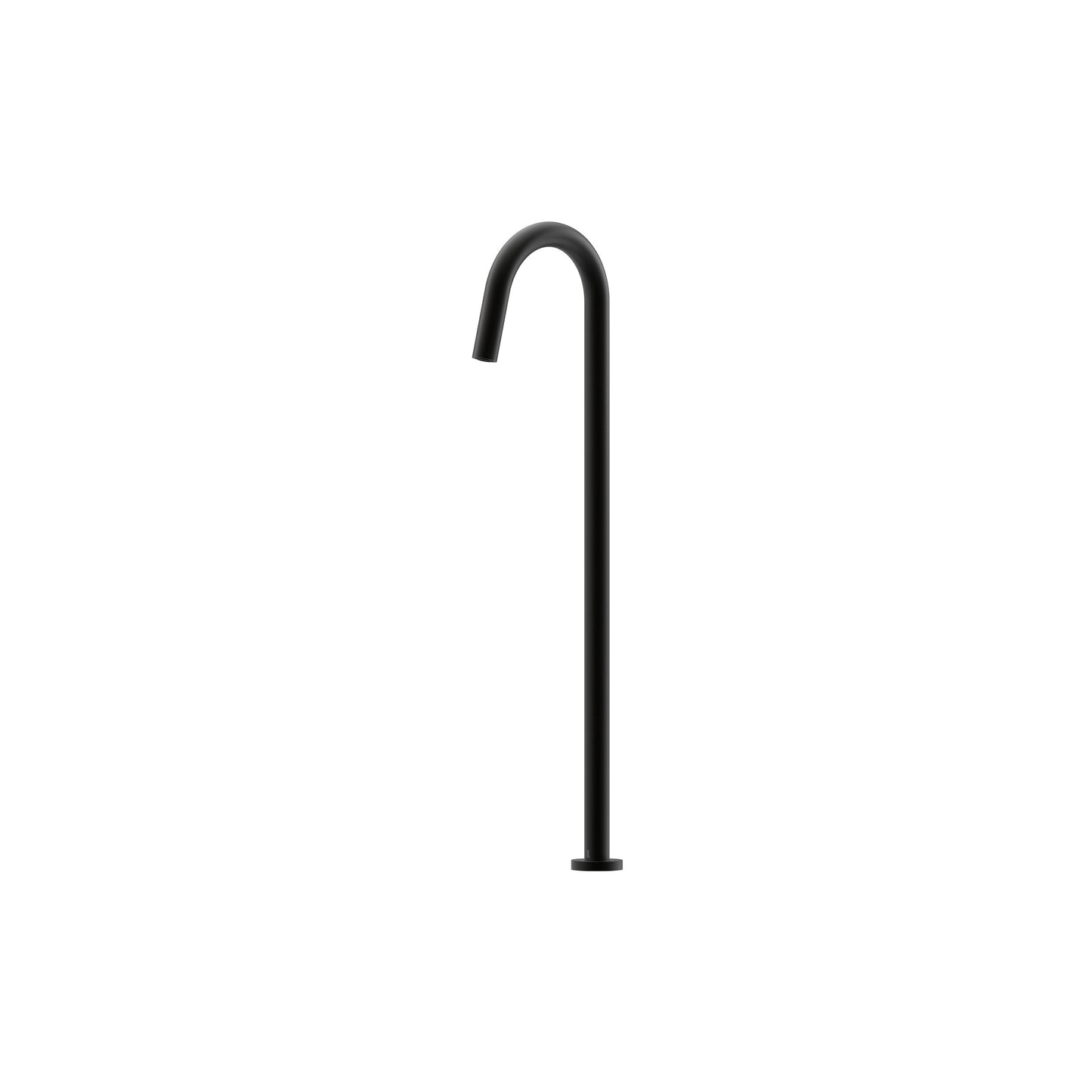 Elanna Floor Bath Spout - Matte Black [Electroplated]
