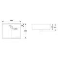Heron Square Vessel Basin No Taphole White