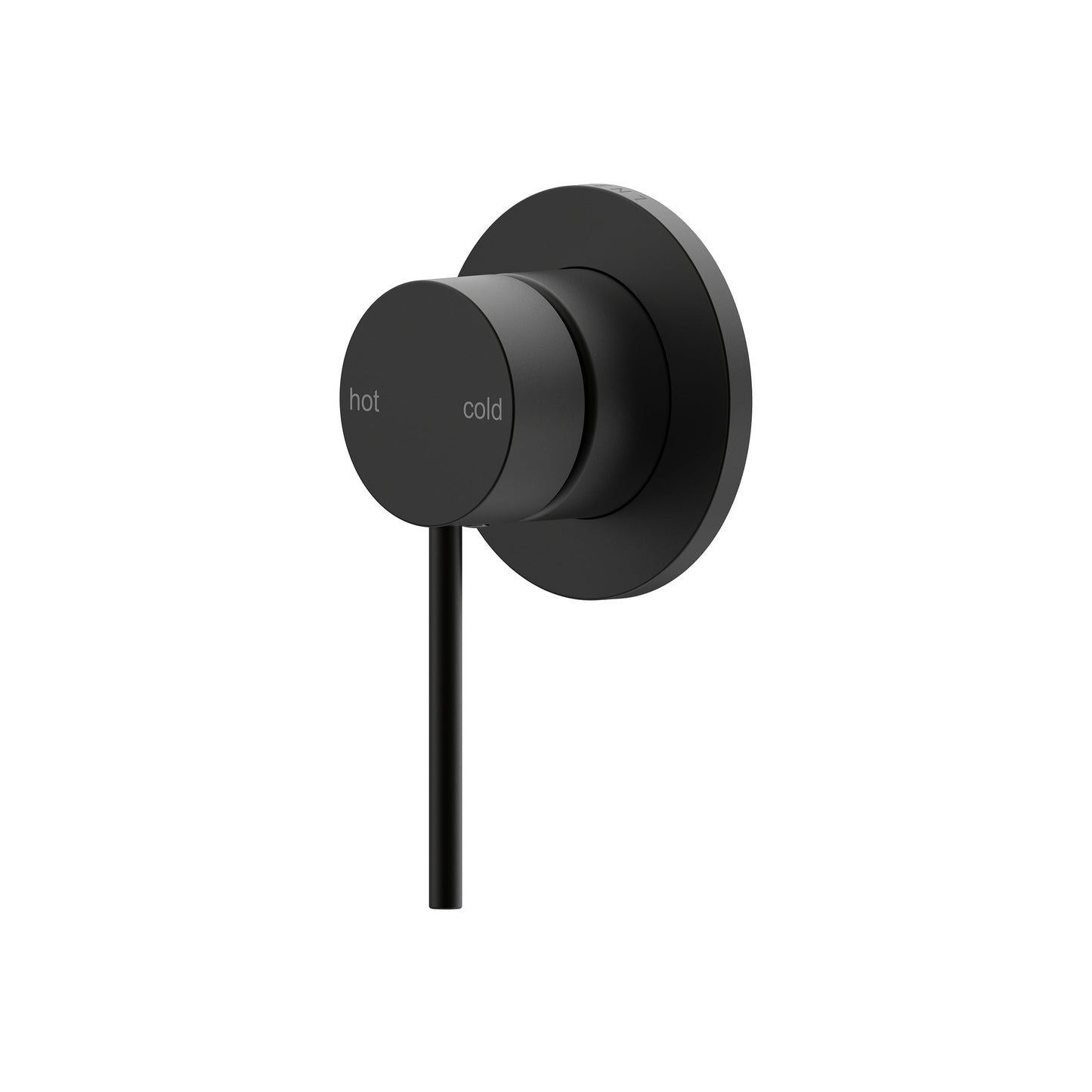 Argia Shower/Wall Mixer Trim Kit - Matte Black [Electroplated]