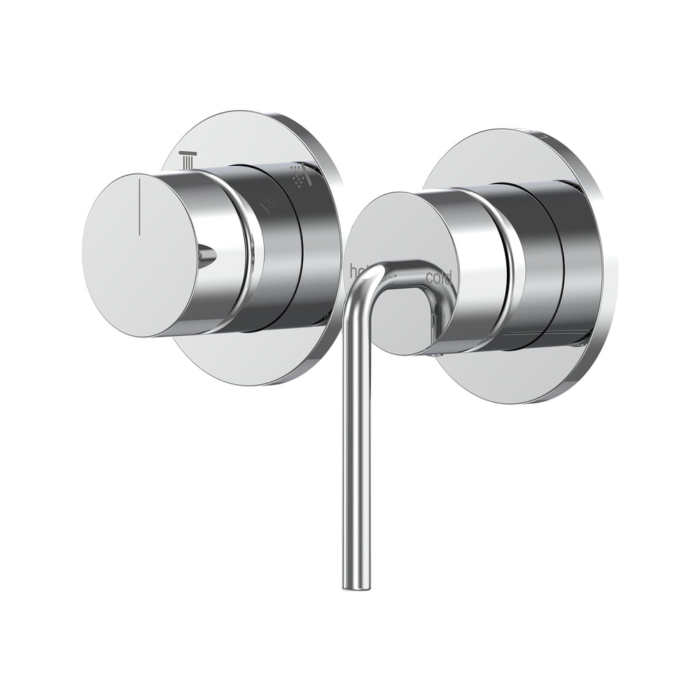 Meira Shower/Wall Mixer with Diverter Trim Kit - Chrome