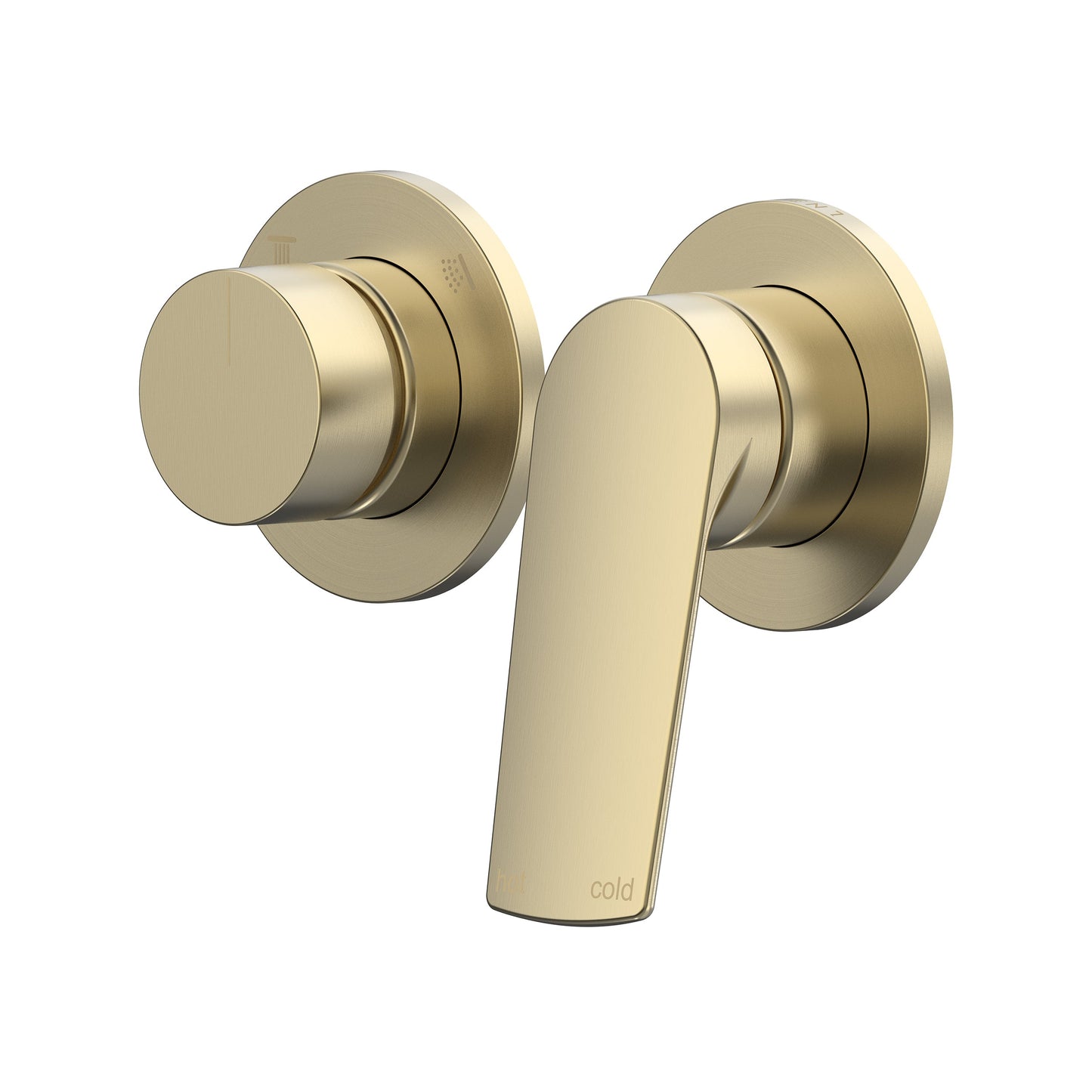 Sereia Shower/Wall Mixer with Diverter Trim Kit - Brushed Gold [PVD]