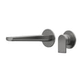 Lekki Wall Basin/Bath Mixer Set 200 Spout Trim Kit Lead Free - Matte Black [Electroplated]