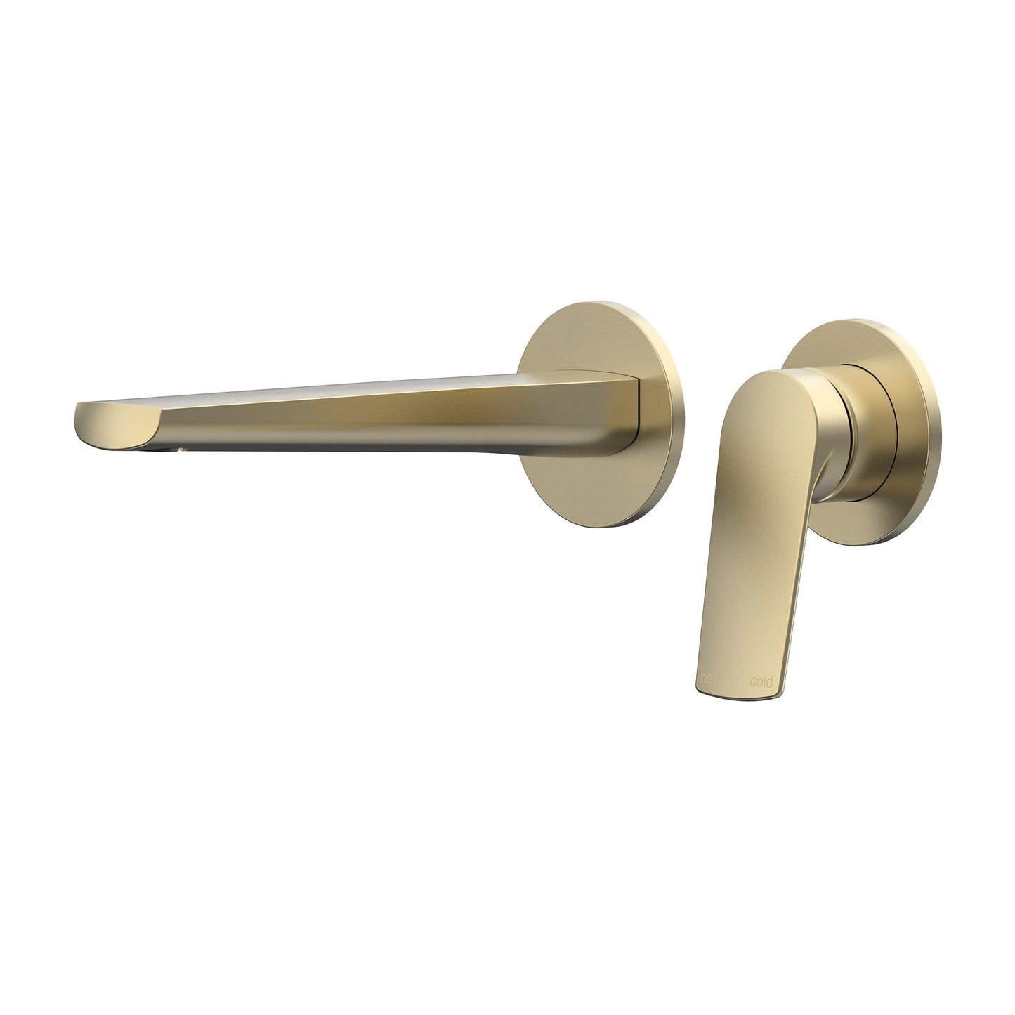 Sereia Wall Basin/Bath Mixer Set 200 Spout Trim Kit Lead Free - Brushed Gold [PVD]