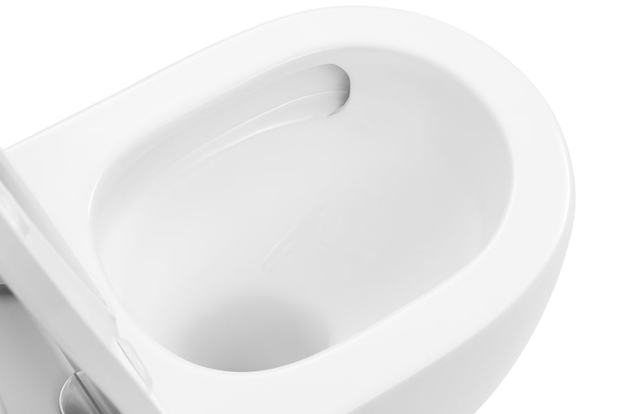 Alegra EZI Height Universal Rimless Back-To-Wall Toilet Suite