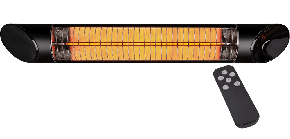 AO2000RB Ash 2000W Mid-Wave Outdoor Heater