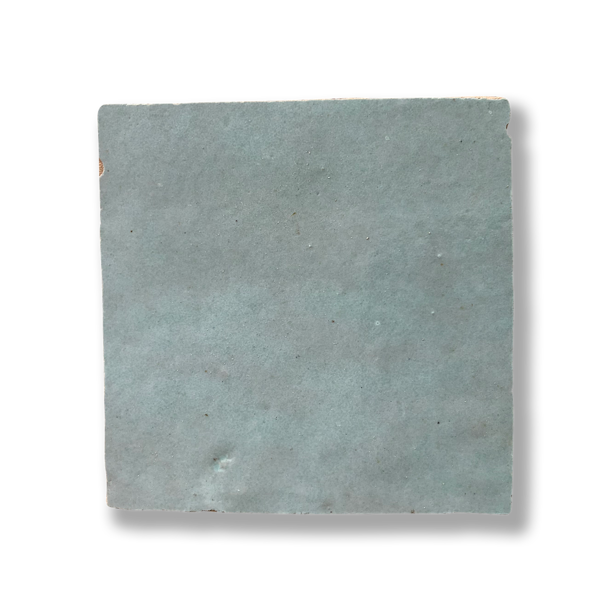 Medina Aquamarine Blue Moroccan Zellige Square Tile