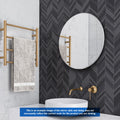 KR8080GT Round 18mm Bevel Edge Mirror