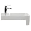 Heron Semi-Recessed Basin with 1 Taphole