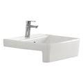Heron Semi-Recessed Basin with 1 Taphole