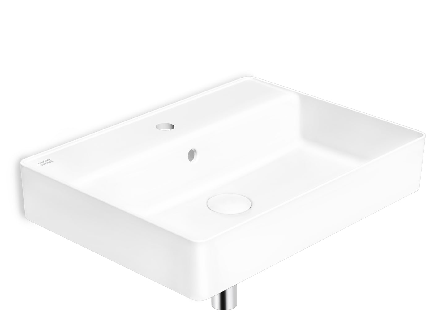 Studio S/Recessed Basin W/Fix 3Th Wh