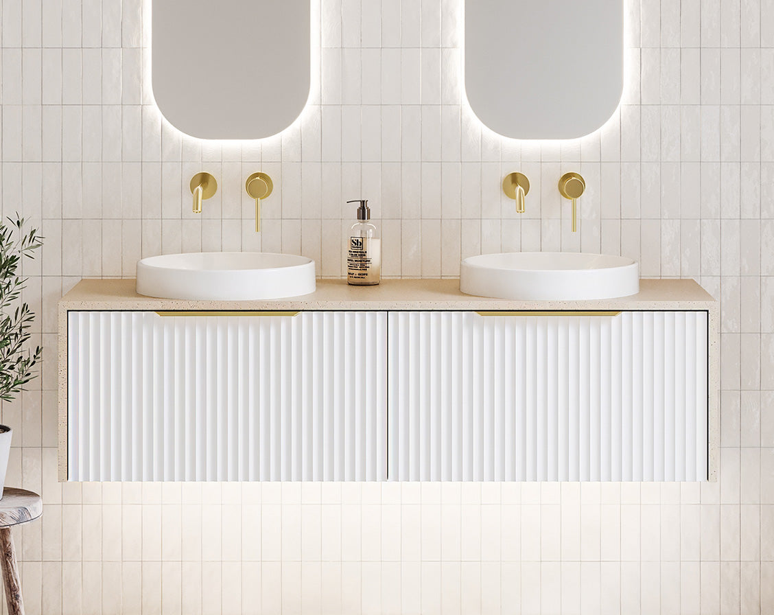 Timberline Ainsworth Vanity White Gloss