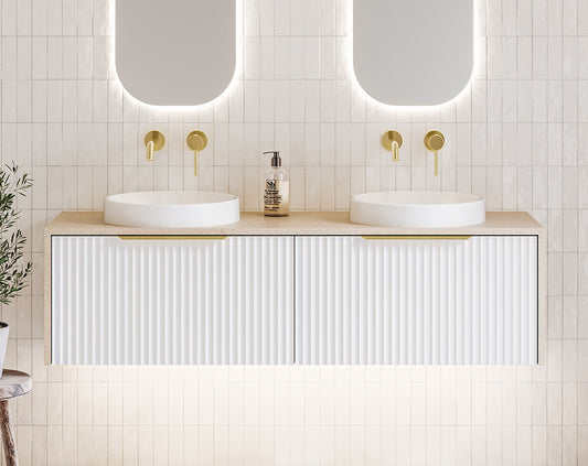 Timberline Ainsworth Vanity White Gloss
