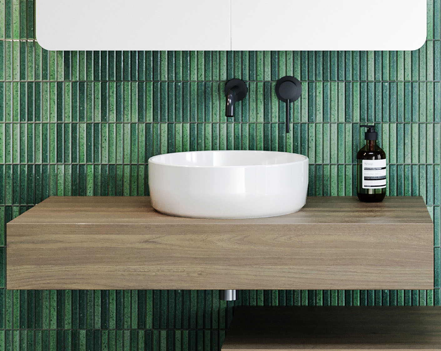 Timberline Allure Basin White Matt