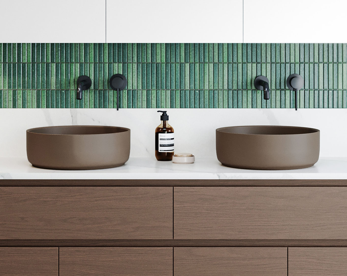 Timberline Allure Basin Terracotta Matt