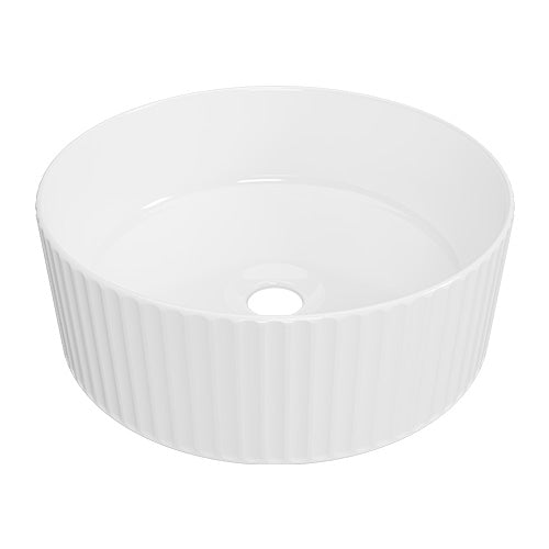 Timberline Allure Flute Basin White Gloss