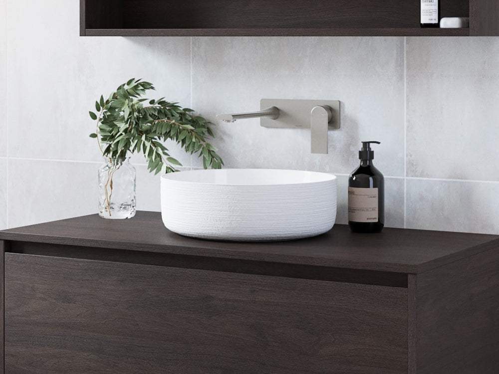 Timberline Allure Raked Basin White Gloss