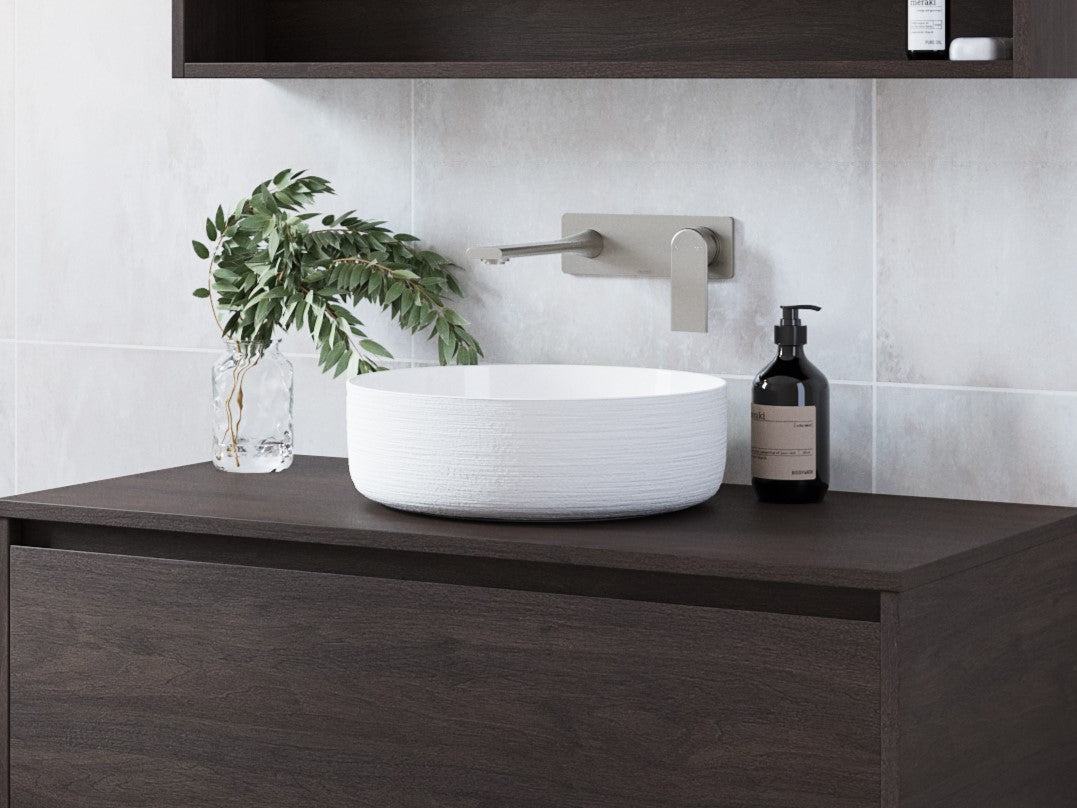 Timberline Allure Raked Basin White Gloss