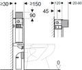 Geberit Alpha12 Concealed Cistern Low Level Alpha12