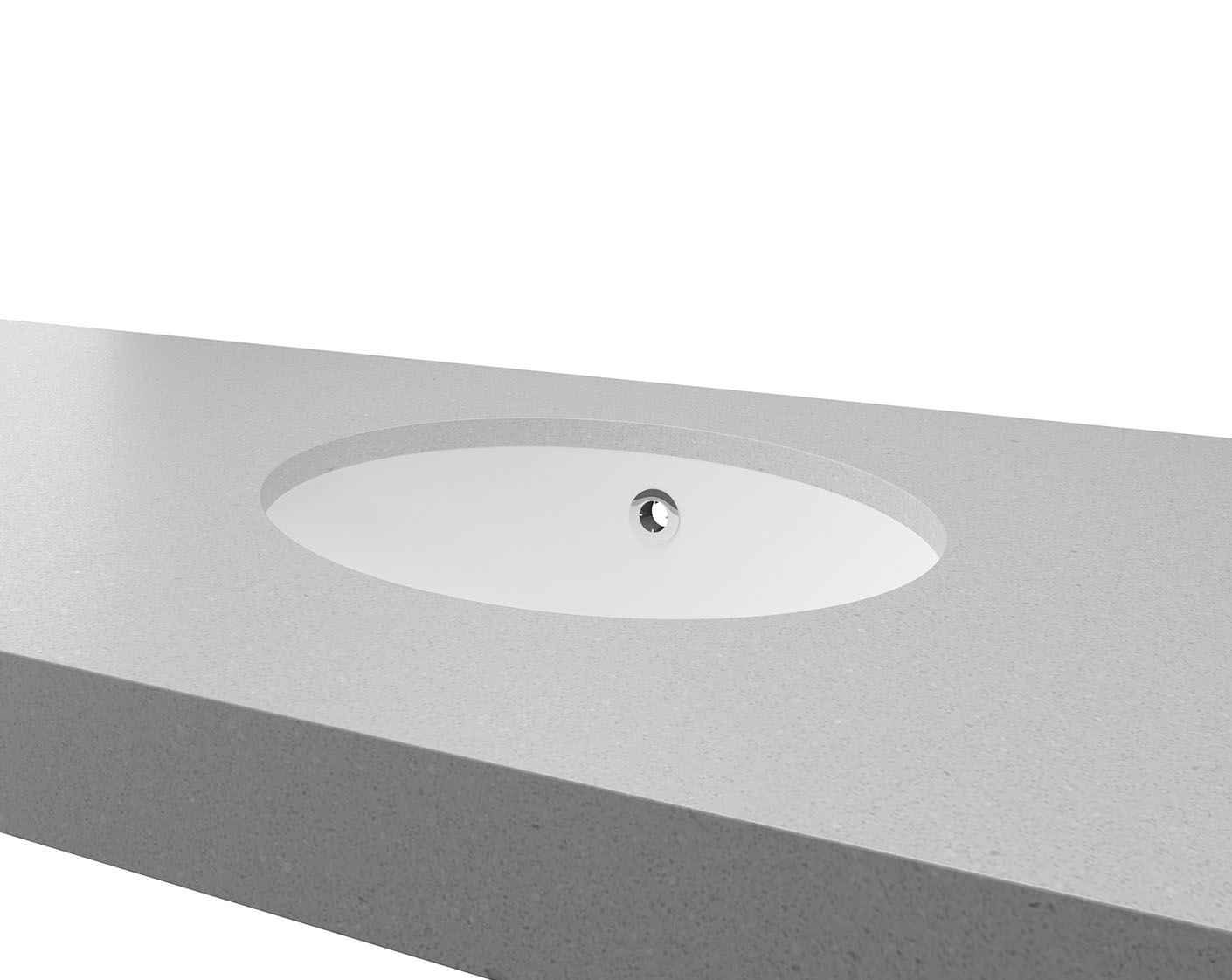 Timberline Amara Undermount Basin White Gloss