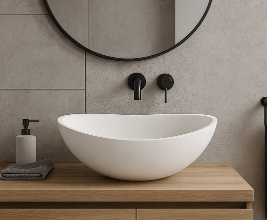 Anki VXA14 Benchtop Stone Basin 420mm