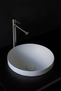 Arundel VXA90 Semi Inset Round Stone Basin 385mm