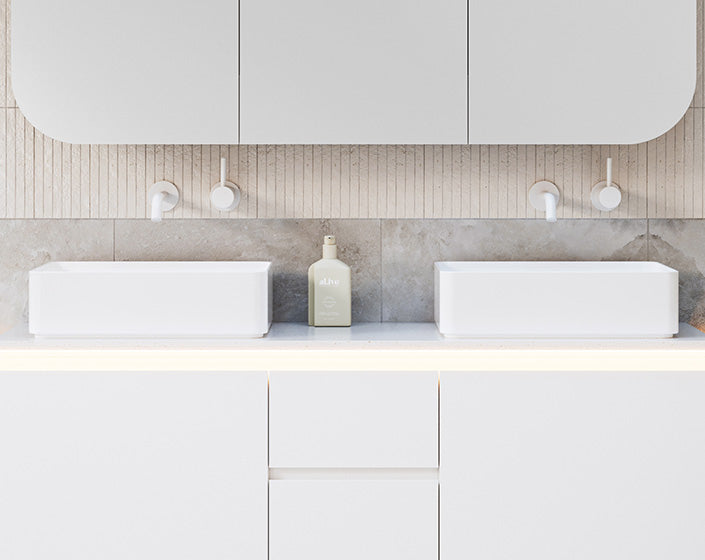 Timberline August Basin White Gloss