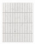 BASTONI CARRARA C MARBLE KIT KAT MOSAIC TILE