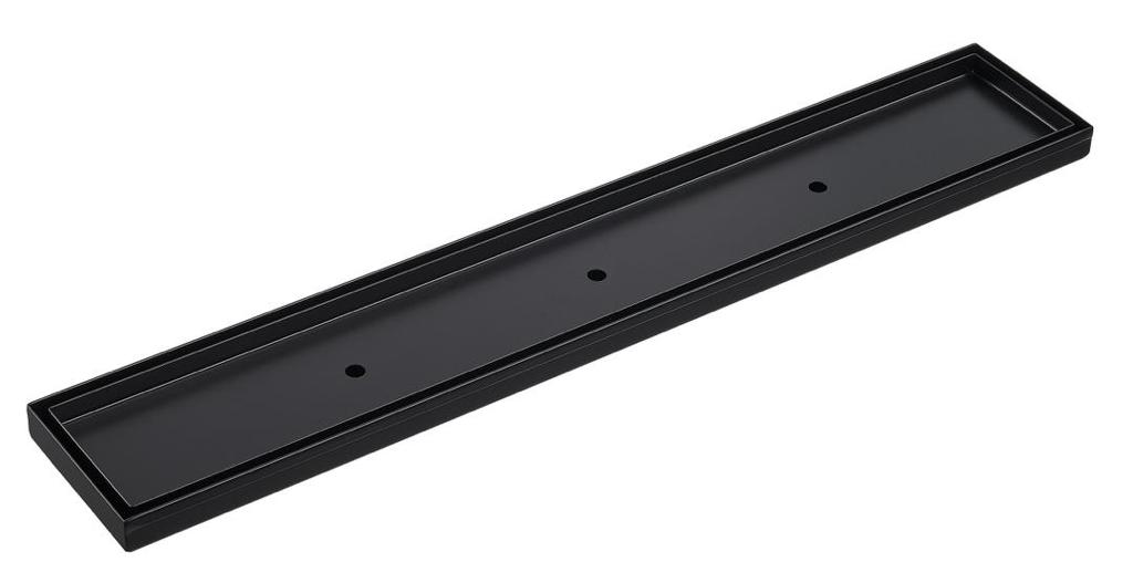Electroplated Black Floor Grill Drain Outlet BDZCO