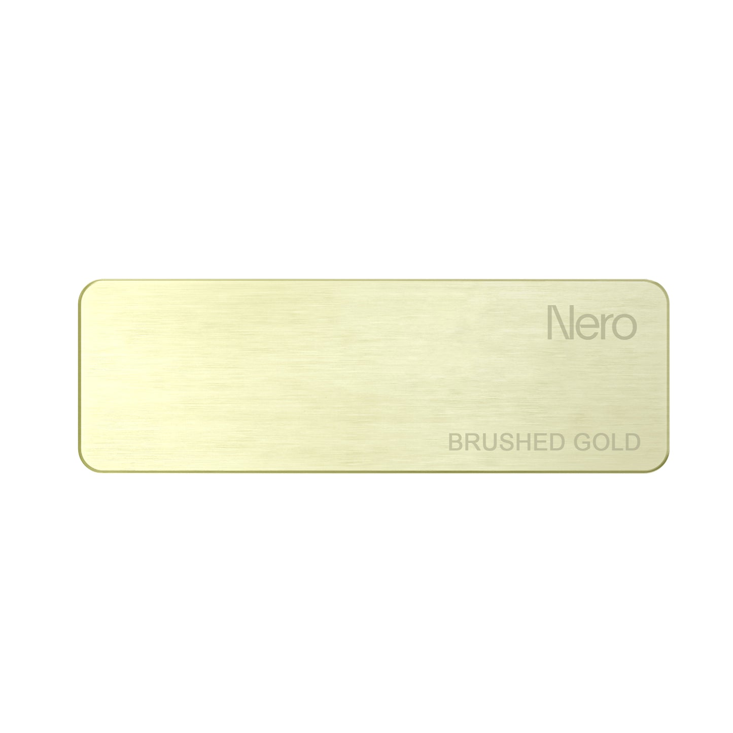MATTE BRUSHED GOLD