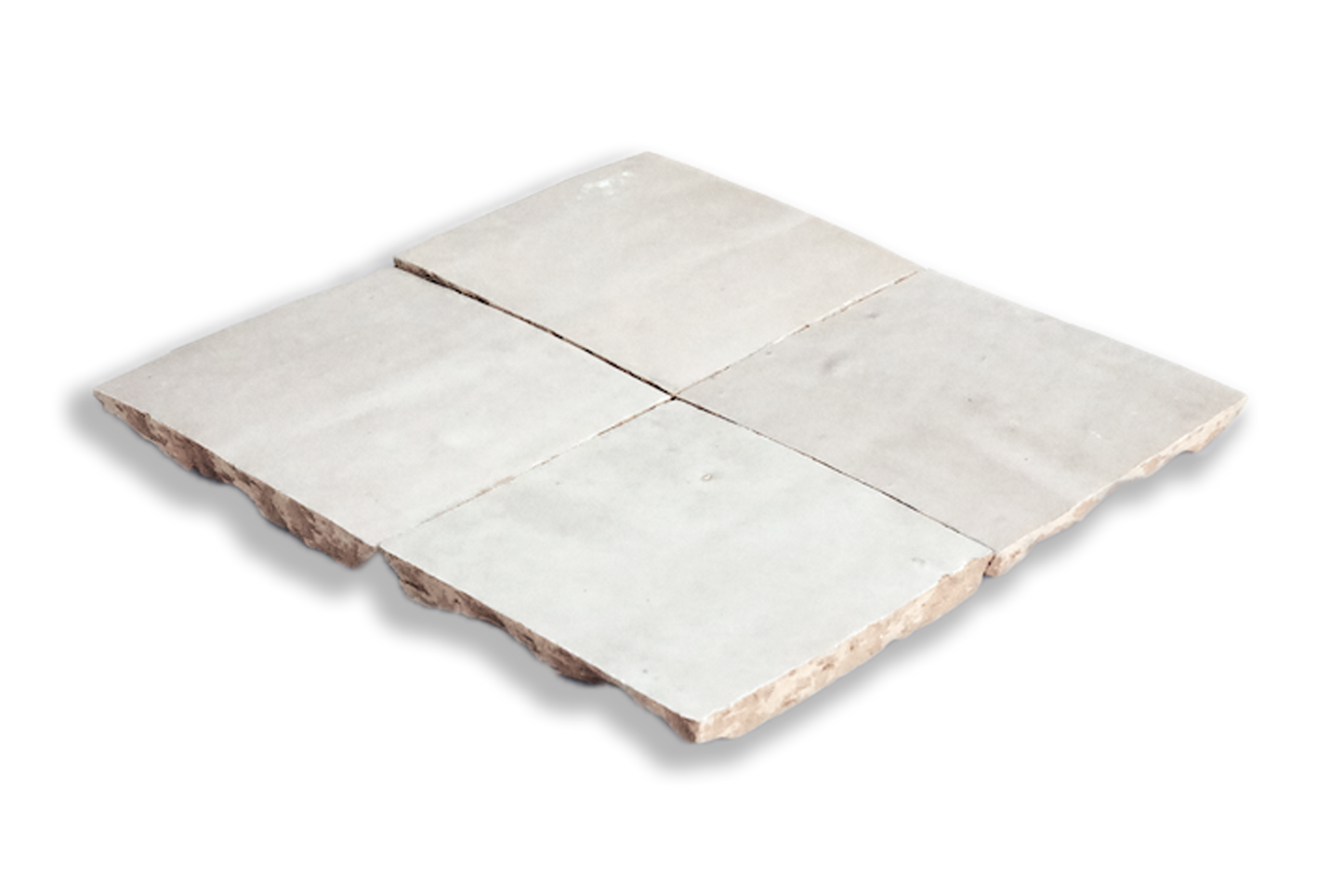 Medina White Bianca Casa Moroccan Zellige Square Tile