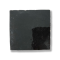Medina Black Moroccan Zellige Square Tile